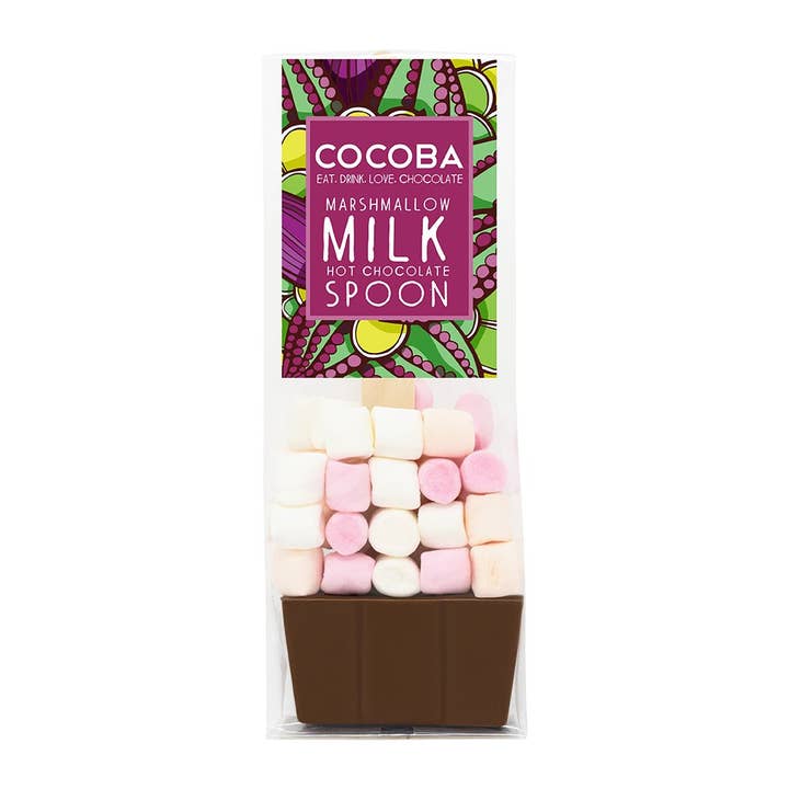 Cocoba - Wholesale Hot Cocoa Spoon - Marshmallow Milk Hot Chocolate Spoon