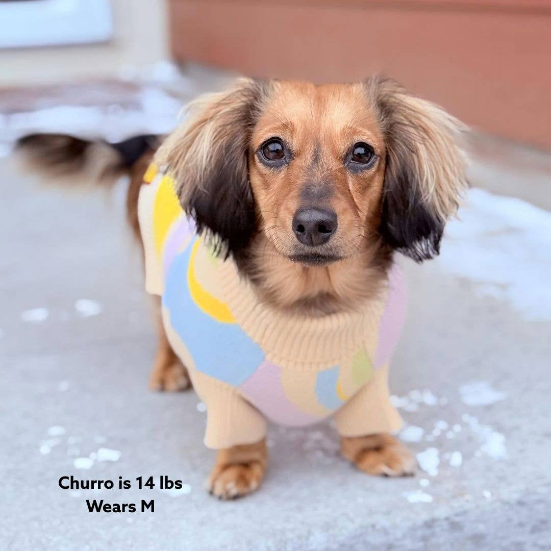 Sunbean - Wholesale Pet Sweater - Dog - Wavy Knitted Dog Sweater6