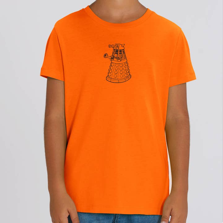 Dalek Kids T-Shirt for wholesale by Meeplings | Handmade in Berlin