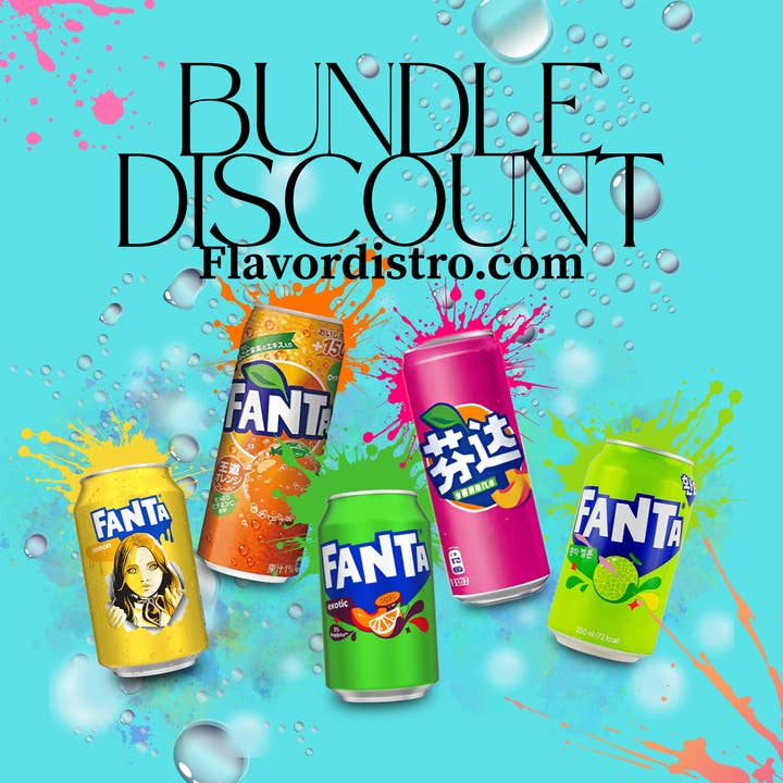 Fanta Exotic Bundle - (60 COUNT) for wholesale by Flavor Distribution