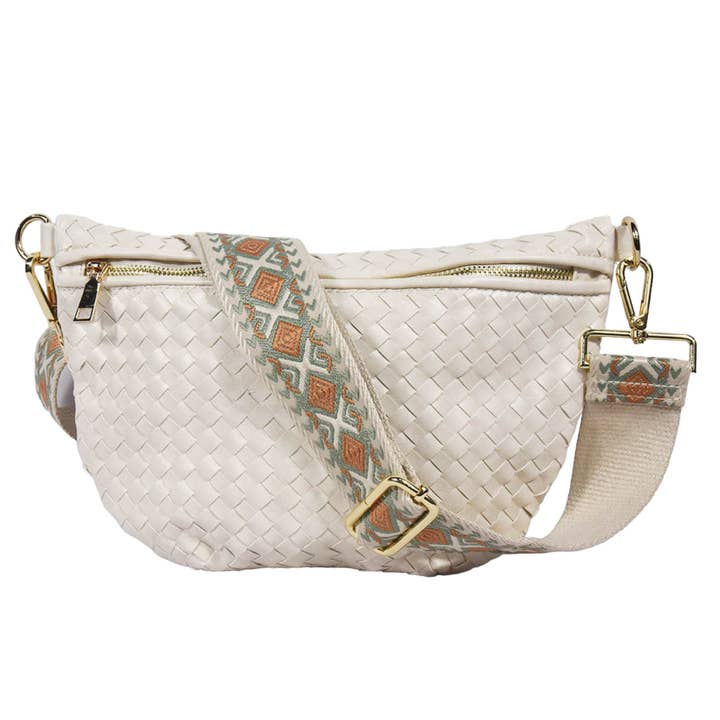 Babs + Birdie - Wholesale Belt Bag - Women's - The Fiona | Woven Bum Bag | 5 colors
