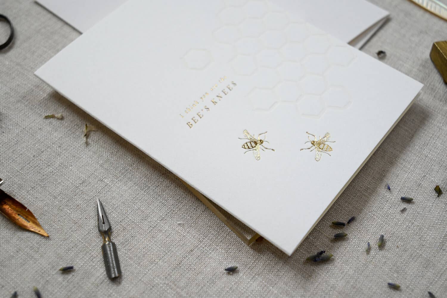 Ciarra Claire - Wholesale Love Card - I Think You Are the Bee's Knees | Greeting Card1