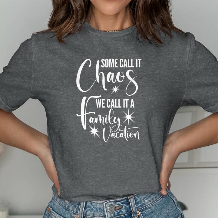 T-shirt de vacances amusant en famille pour la vente par Peaches Mommy