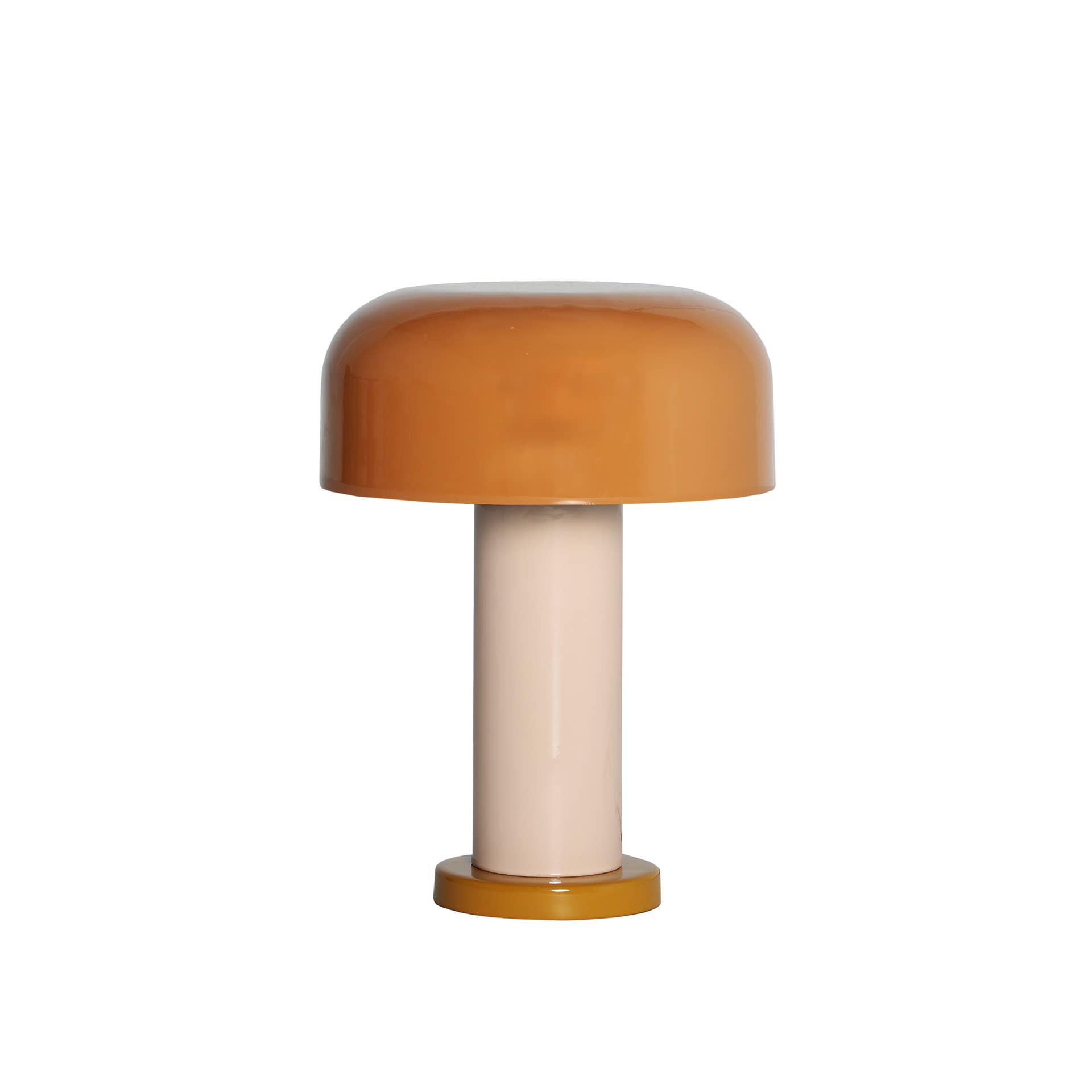 Kodu - Wholesale Accent/Desk Lamp - Amber-colored iron table lamp measuring 30x30x42cm