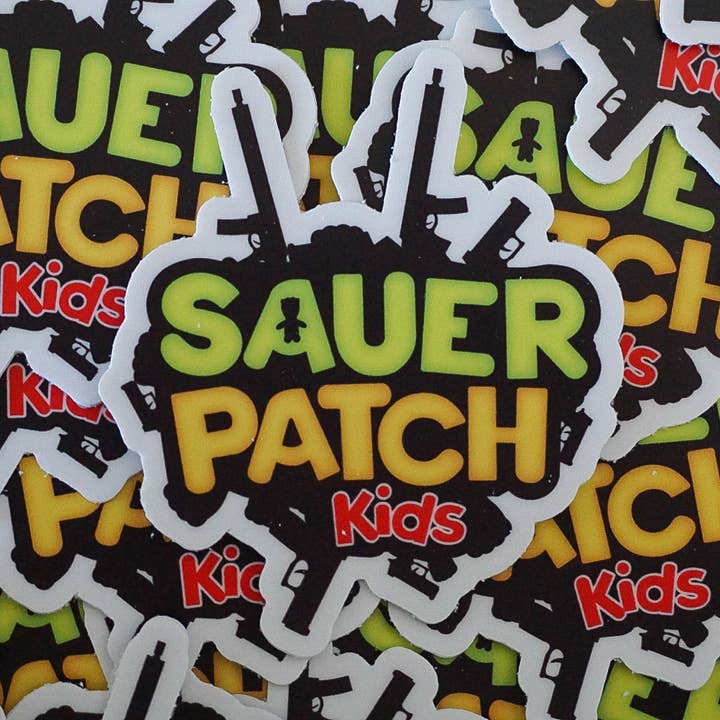Sauer Patch Kids Stickers for wholesale by StickThisOn