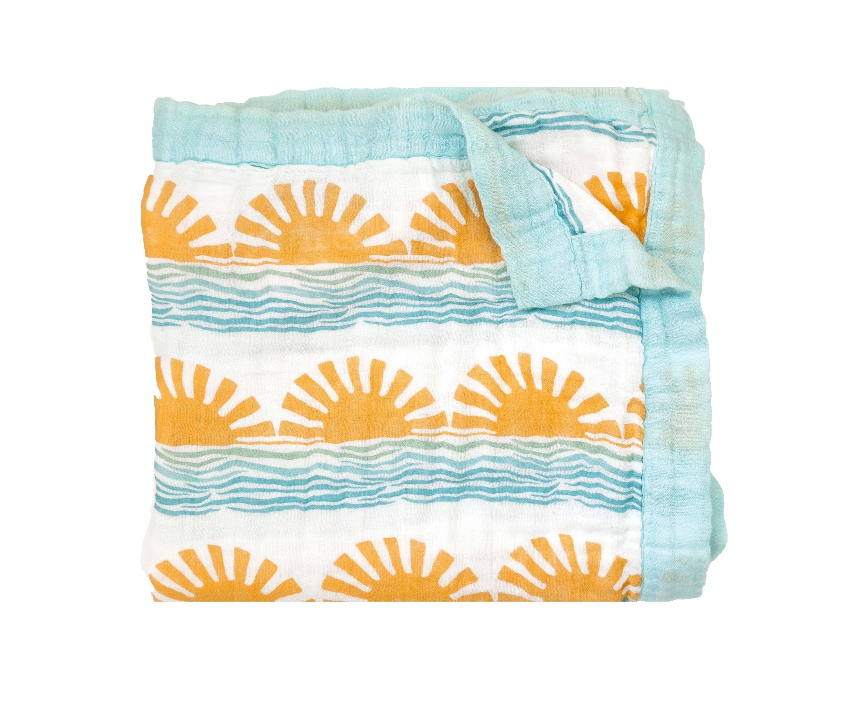 Coca + B.™ - Wholesale Milestone Blanket - Kids & Baby - Sun + Wave Baby Blanket | Organic Bamboo + Cotton6