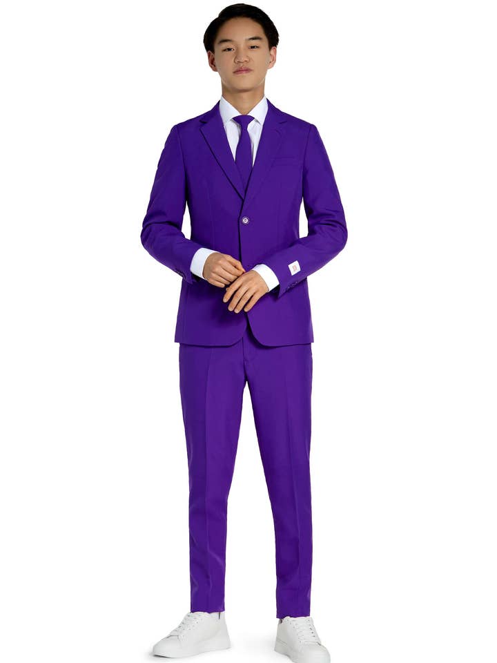 Lila Prins Tonårspojkars Kostym för wholesale av Oppo Merchandise Group B.V.