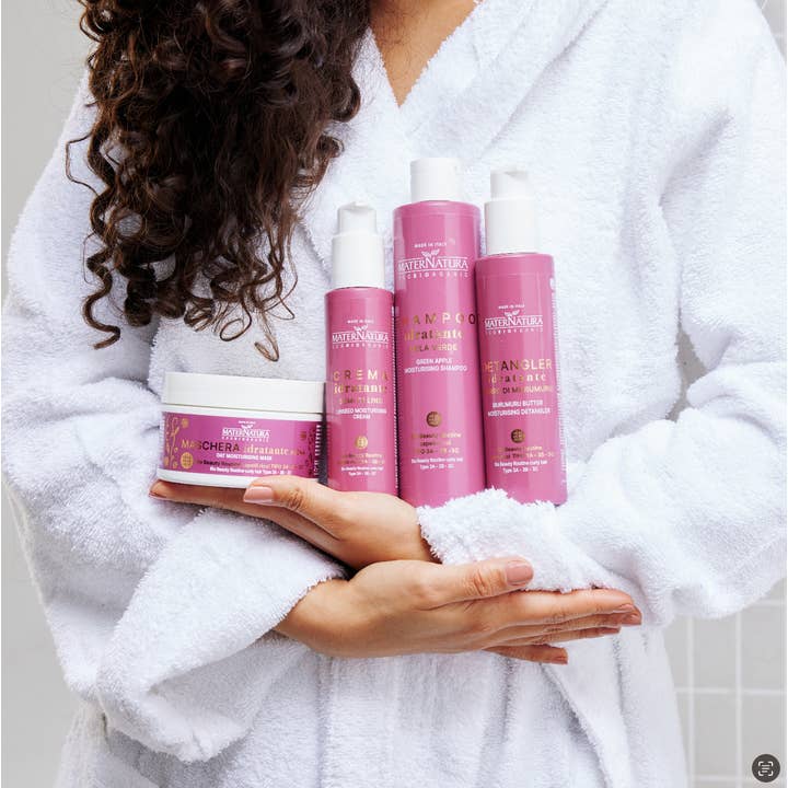 MaterNatura - Vendita all'ingrosso Maschere per capelli - Maschera idratante avena CAPELLI RICCI