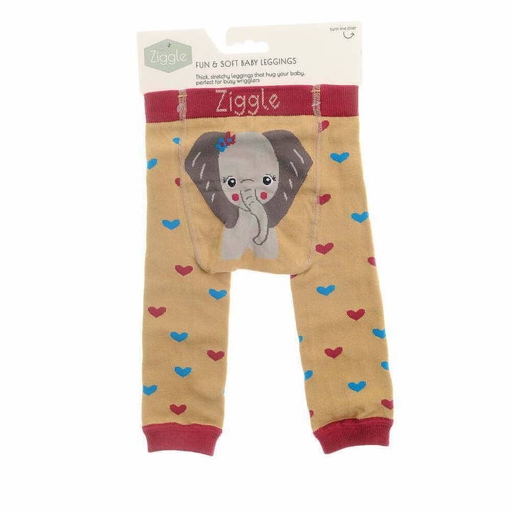 Elephant Leggings for wholesale by Ziggle Baby