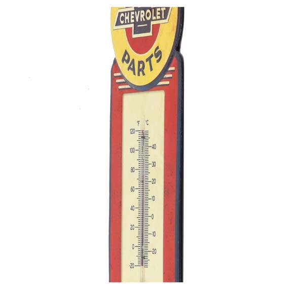 Open Road Brands, LLC - Wholesale Thermometer - Chevrolet Genuine Parts Metal Wall Thermometer3