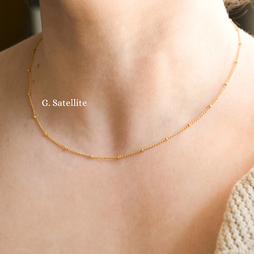Blueyejewelry - Wholesale Schakelketting - Fijne kettingen van 18k goud PVD-geplateerd10