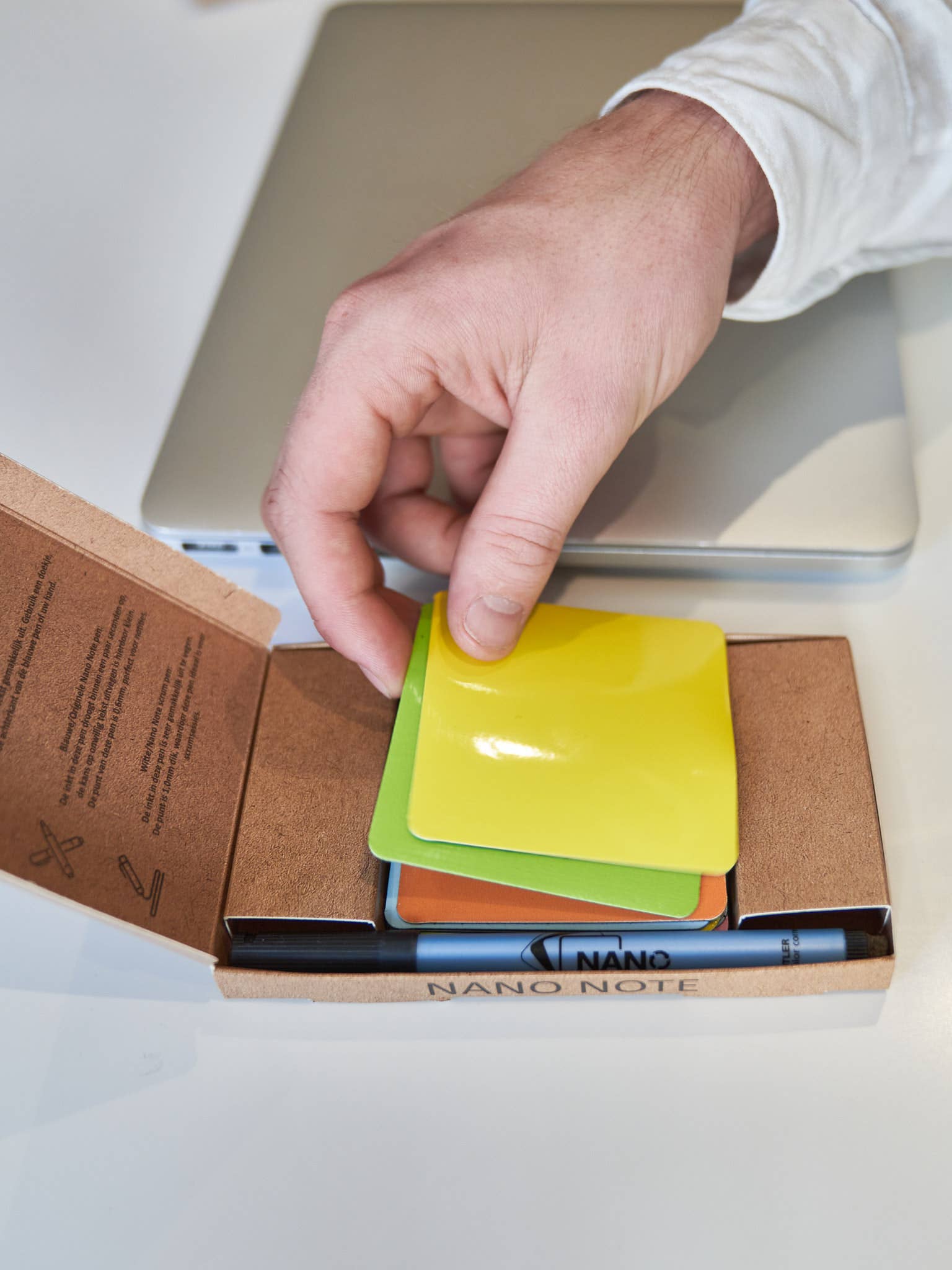 Nano Note - Wholesale Notepad - Oblong Nano Note Set Including Pen2