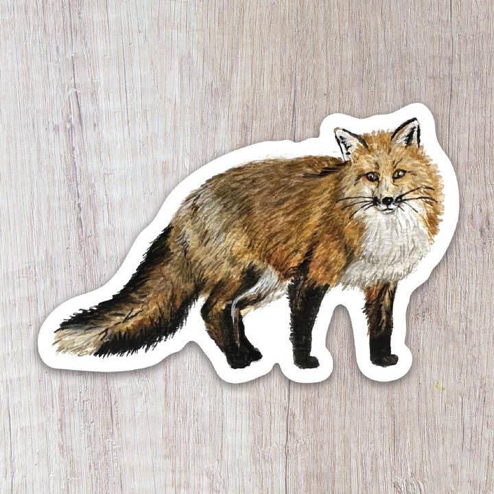 Fox Sticker for wholesale by Brush & Bark
