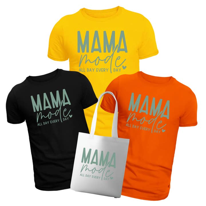 Svg OnDemand - Wholesale Screen Printed T-Shirt - Unisex - Mama Mode