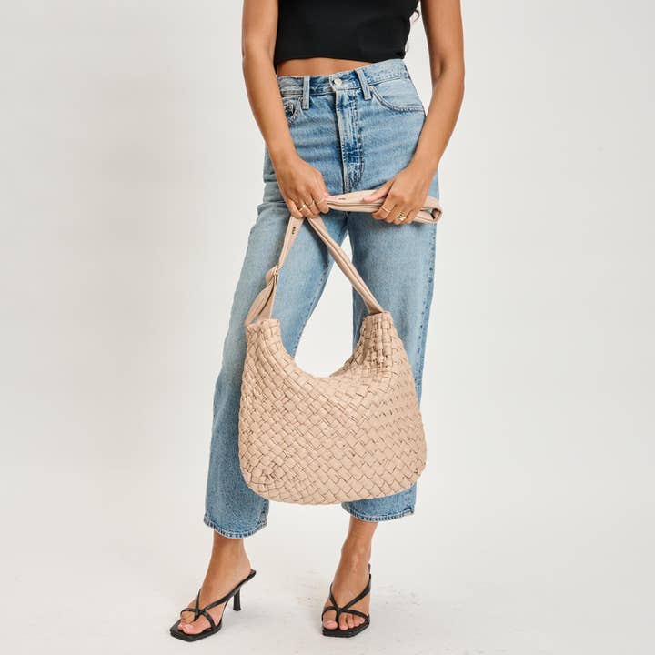 Moda Luxe – bolsa tiracolo - Mulher por atacado – Bolsa Transversal Clássica Trançada24