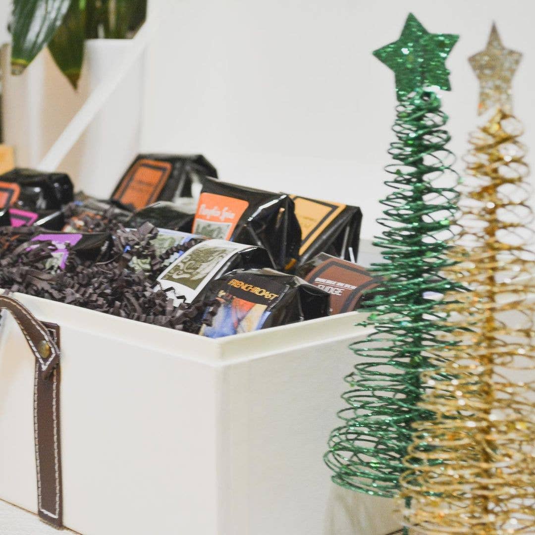 Coffee Beanery - Wholesale Food Gift Basket - The Grand Sampler Coffee Gift Basket8