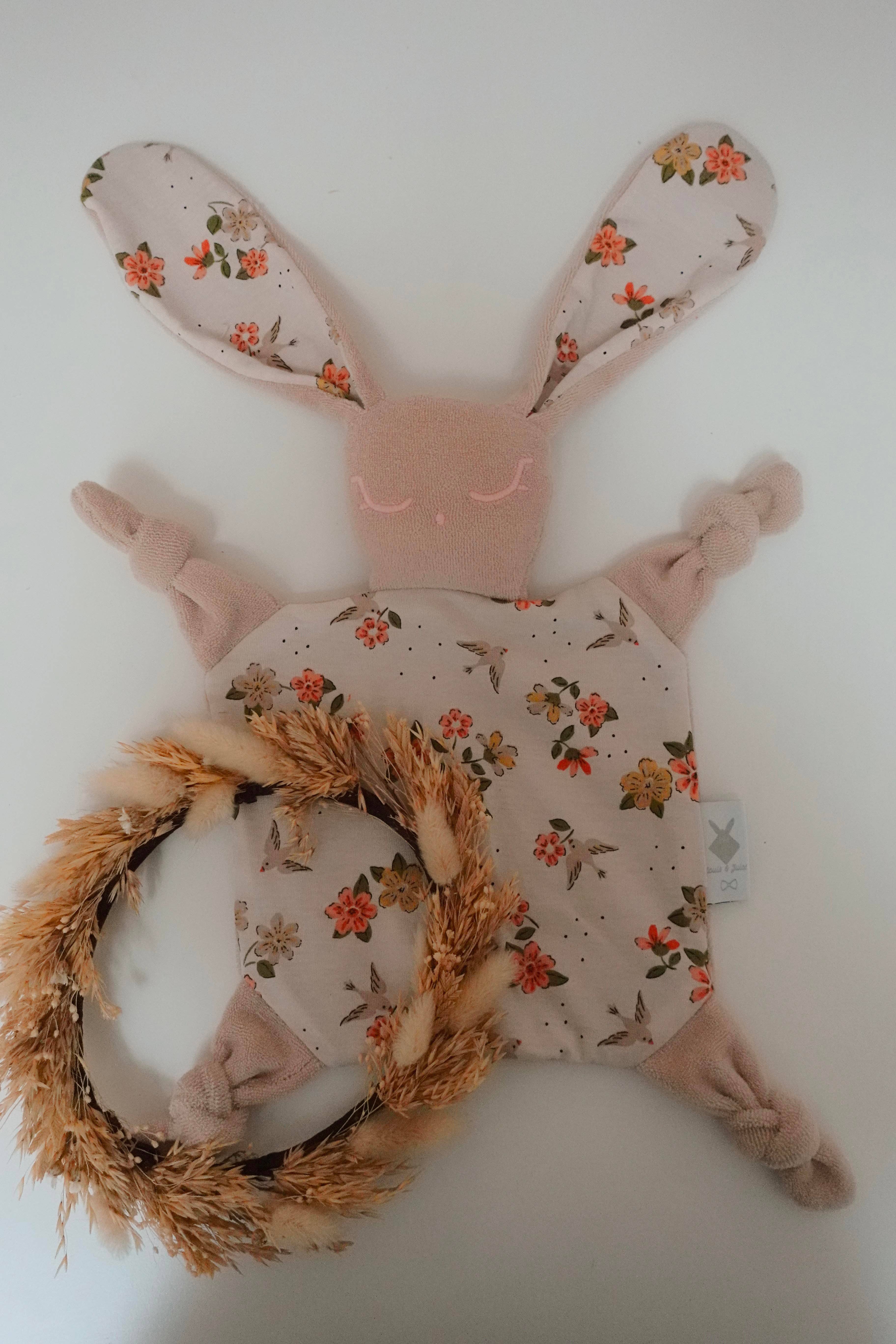 Louis & Jules Stambouli Conseil – Engroshandel Hyggetæppe - Baby – Doudou svamp chouchou – babyfugle9