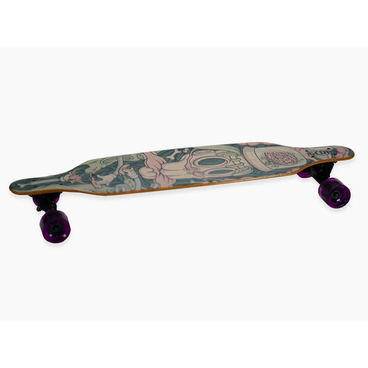 SCOPS – wholesale Skateboard – SCOPS Longboard Skalle Spill1