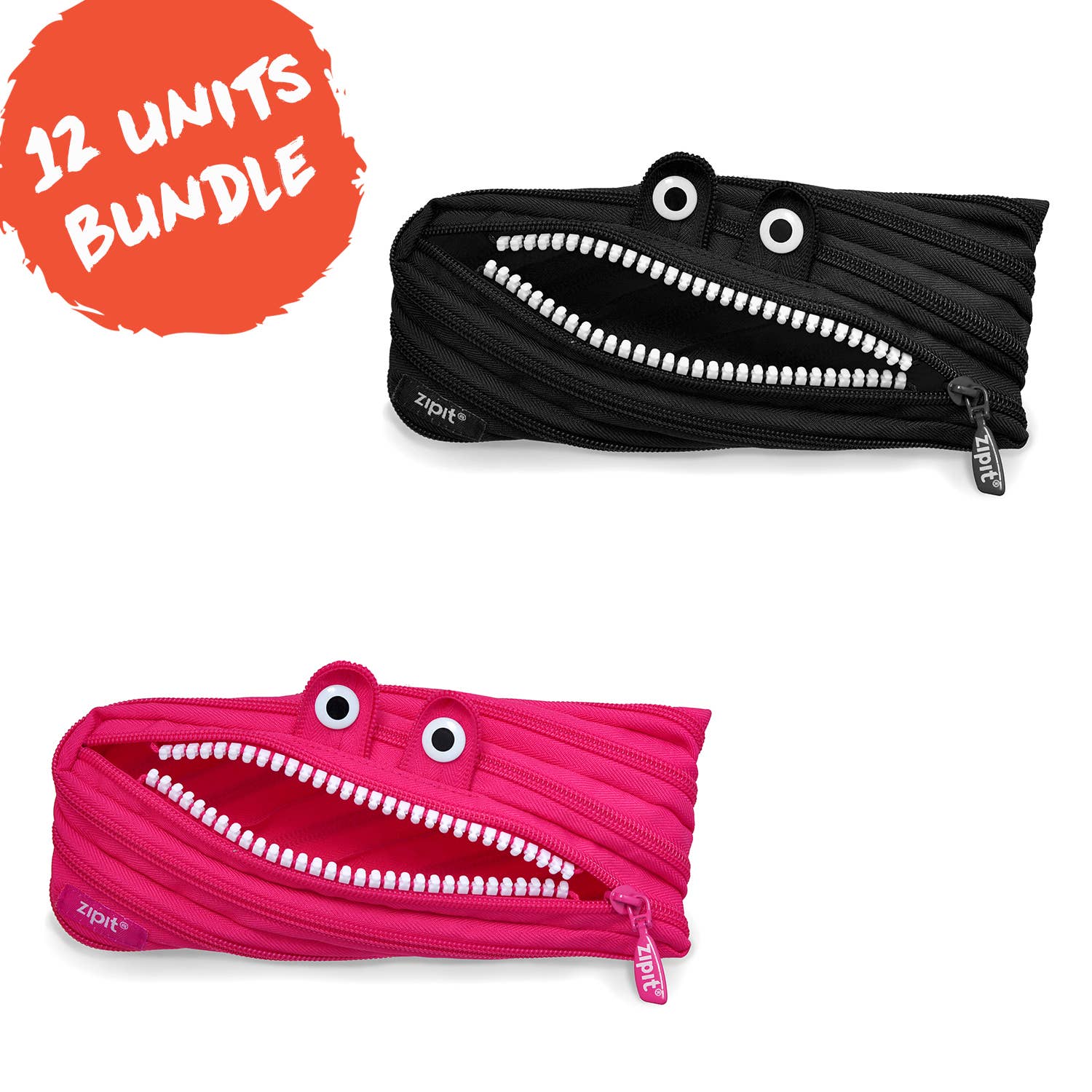 ZIPIT - Wholesale Etui - ZIPIT Monster Etui, Schattig Cadeau voor Kinderen, 12 Stuks1