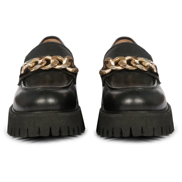 BLACK Saint G Donna - Chunky Loafers for wholesale on Faire