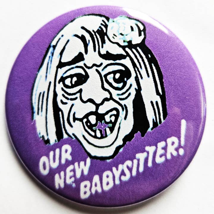 Flip The Record - Vente Épinglettes/boutons - Boutons, aimants et décapsuleurs d'horreur vintage. ensemble 097