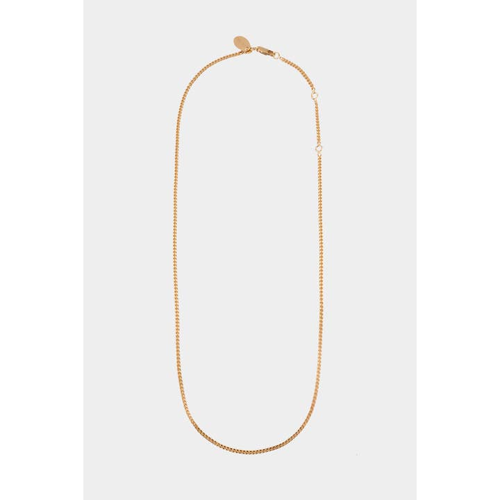 Thin Curb Necklace for wholesale by Kara Yoo