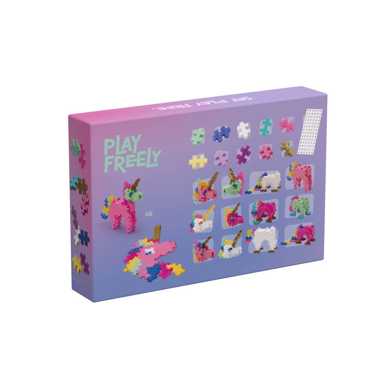 Kontiki - Wholesale Build-a-Toy - Kids - 275Pcs Unicorn Discovery Kit - Construction Game PLUS PLUS1