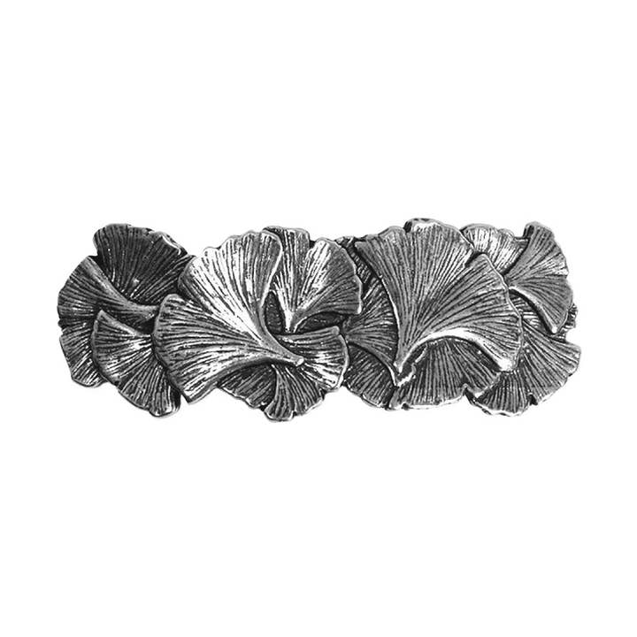 Oberon Design - Wholesale Barrette - Women's - Hair Clip, Barrette, Ginkgo 70mm0