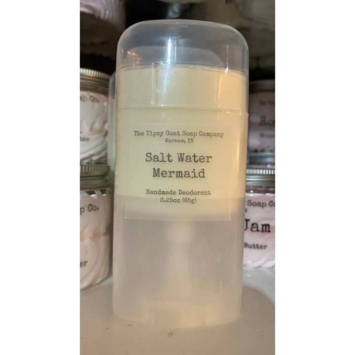 The Tipsy Goat Soap Company - Wholesale Deodorant - Unisex - Saltwater Mermaid Handmade Deodorant1