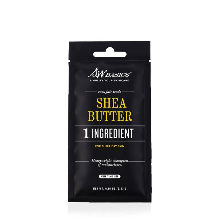 Shea Butter Singe Use Pouch for wholesale by S.W. Basics