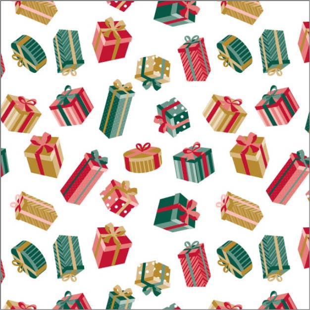 Cadeaupapier - Inpakpapier - 3D gifts - 50 cm x 100 m voor wholesale door Mini Art Products