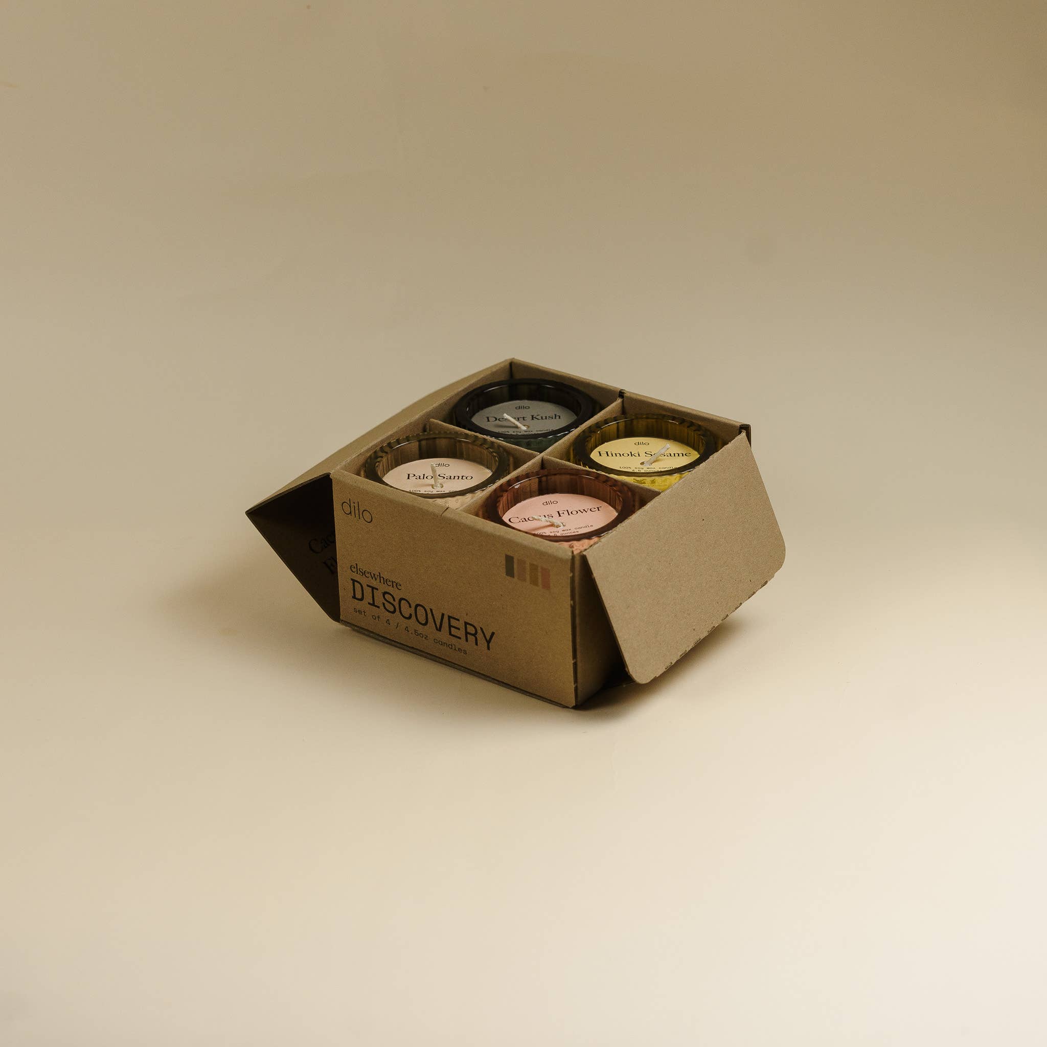 dilo - Vente Bougie en bocal - ailleurs CANDLE Coffret Découverte de 41