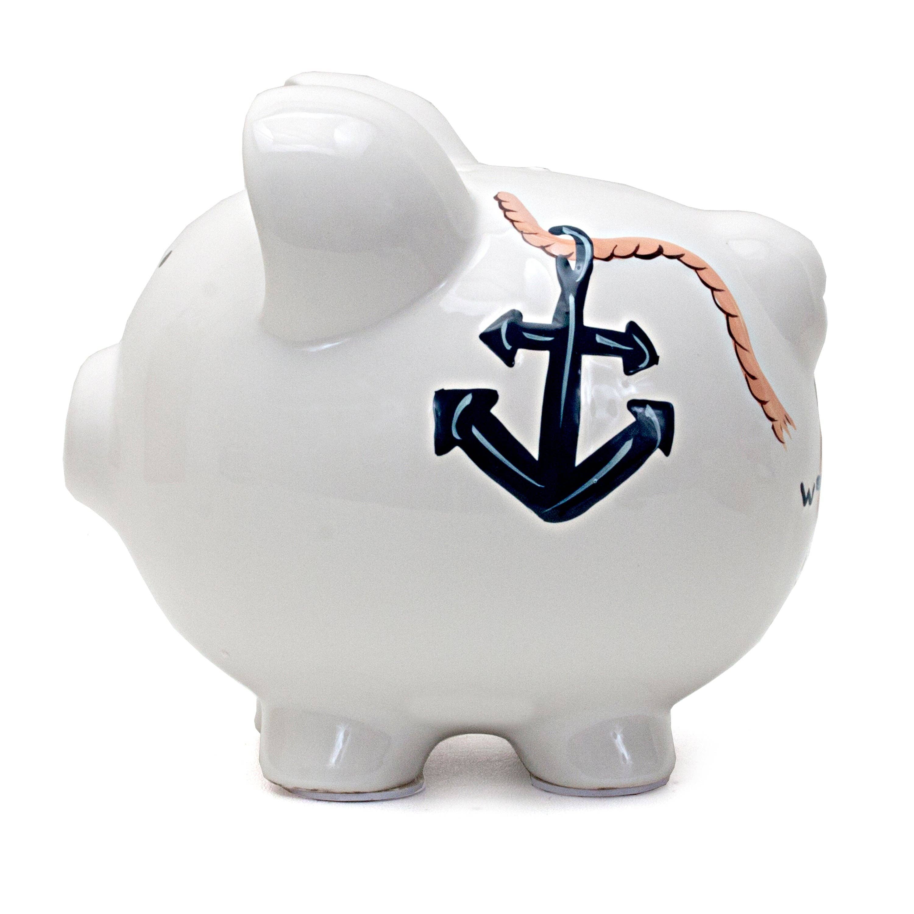 Child To Cherish® - Wholesale Money/Piggy Bank - Kids & Baby - Nautical Large Piggy Bank4