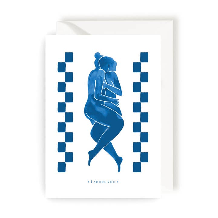 Tarjeta queer - Te adoro para venta al por mayor de The Marching Hare