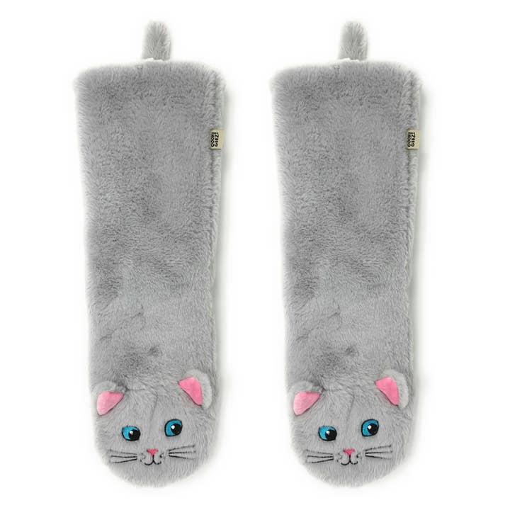 Aquí Gatito Gatito | Calcetines Pantuflas de Gato de Peluche para Mujer para venta al por mayor de Oooh Yeah/Sock It Up/Oooh Geez Slippers