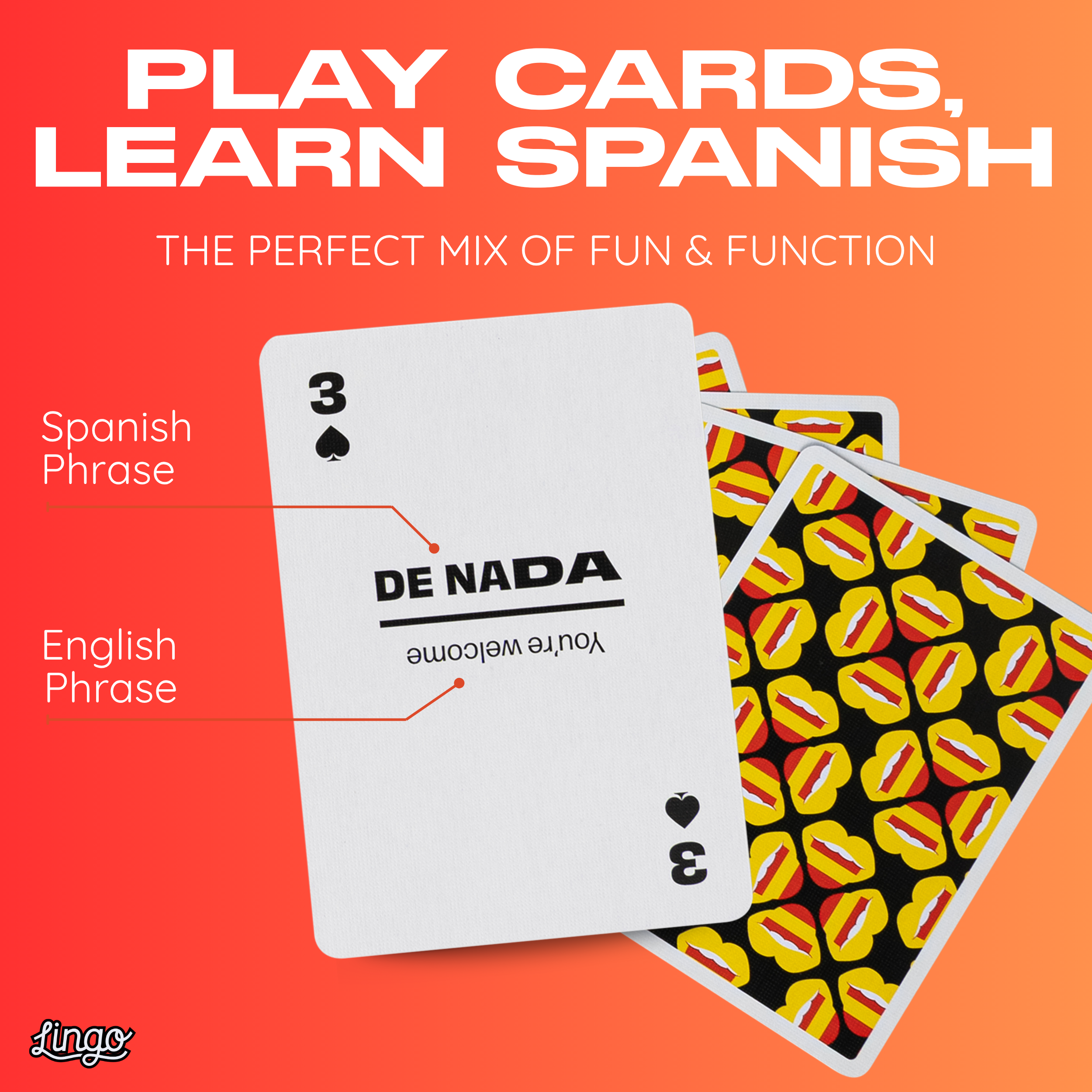 Lingo Playing Cards - Wholesale Playing Cards - Spanish Travel Playing Cards2