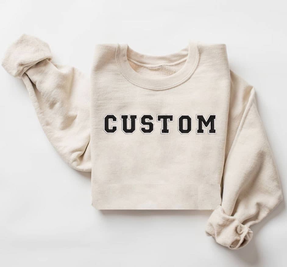 One Nine – Großhandel Sweatshirt mit Grafikdruck – Unisex – Bestickte Sweatshirts mit Rundhalsausschnitt2