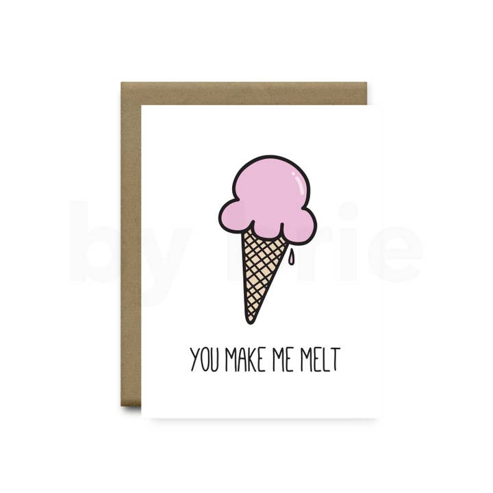 Du får mig att smälta | Hälsningskort för wholesale av by brie