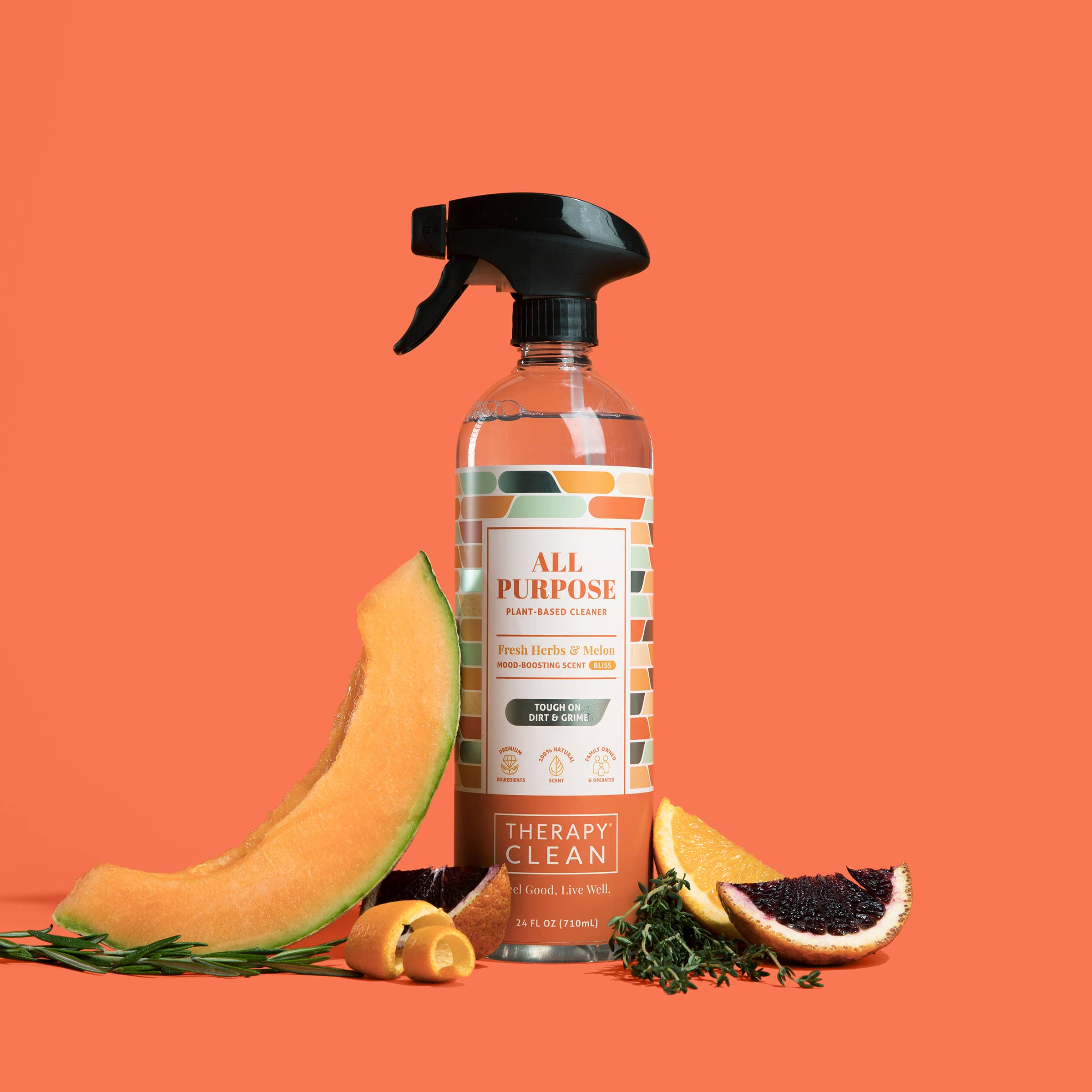 Therapy Clean – Engroshandel Rengøringsspray til alle formål – All Purpose Cleaner 710 ml4