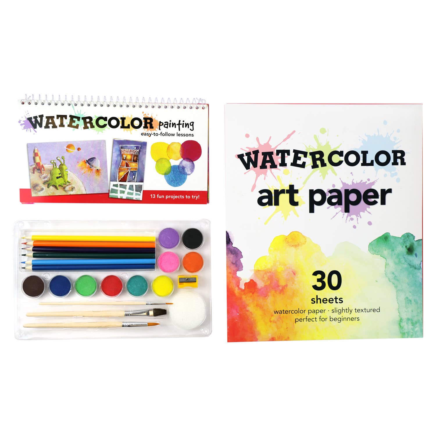 SpiceBox Product Development LTD - Wholesale Art Set - Kids & Baby - Petit Picasso Watercolor2