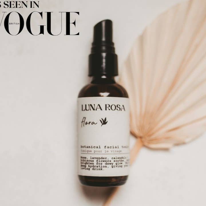 flore | tonique botanique pour le visage pour la vente par Luna Rosa Botanicals