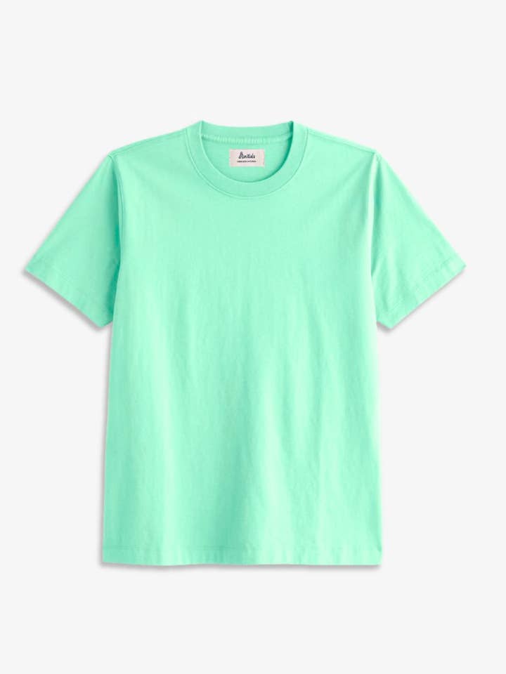 LIGHT MINT T-SHIRT | OP MAAT GEMAAKT voor wholesale door Anitials
