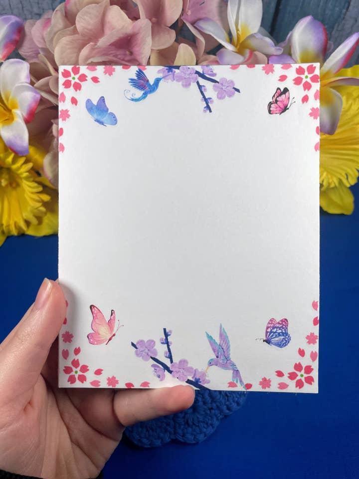 Blossom & Breeze Notepad 4.25" x 5.5" for wholesale by Autumnmist Boutique
