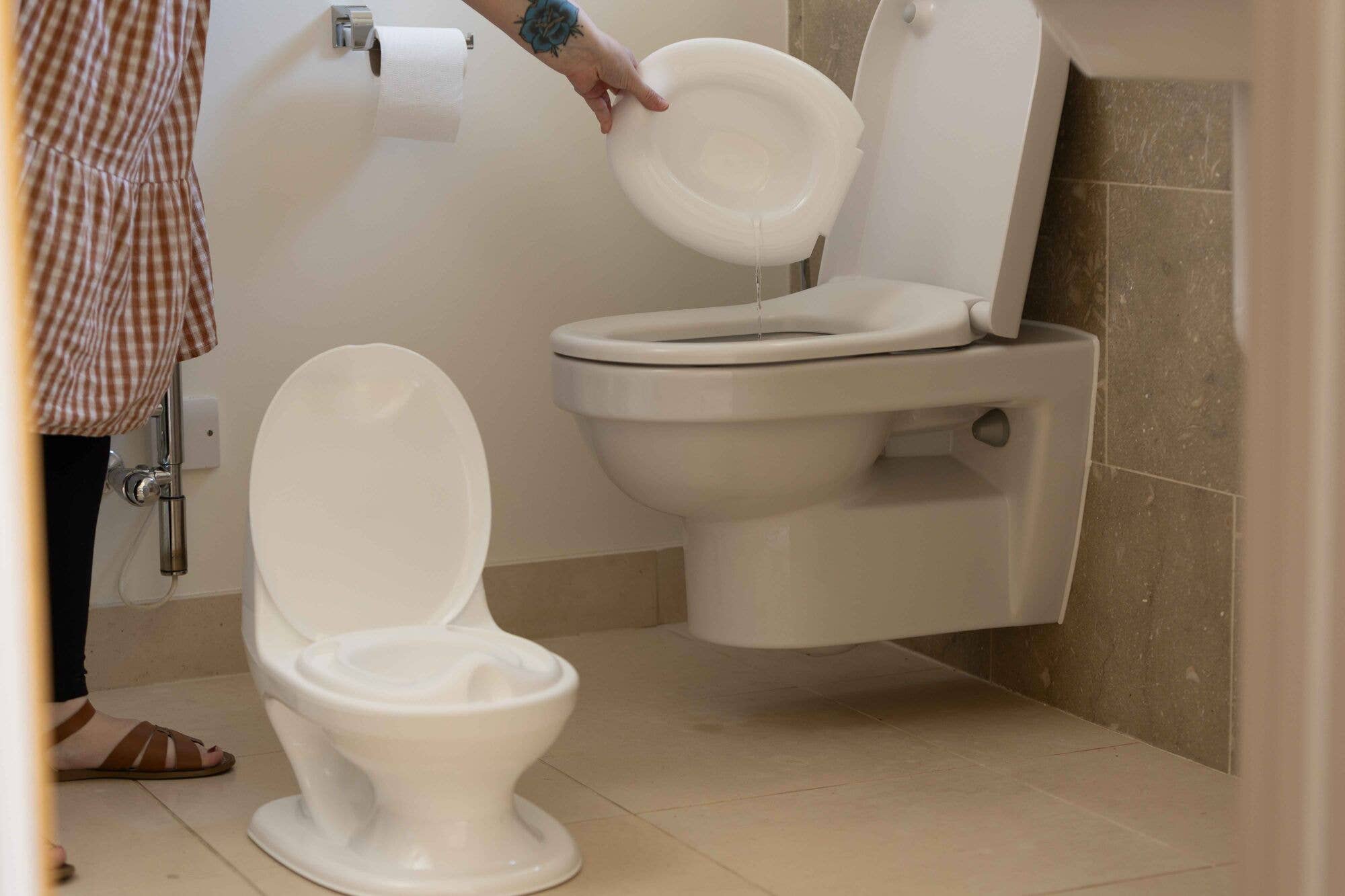 Dr. Talbot's - Wholesale Potty Supplies - Kids & Baby - My Real Potty Training Toilet with Life-Like Flush - White11