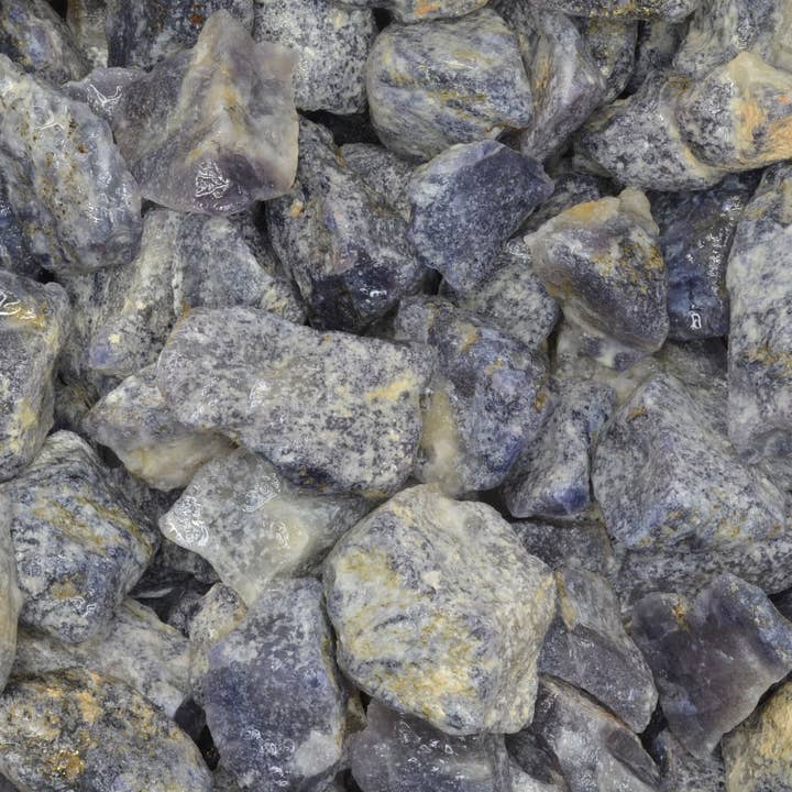 Fantasia Mining - Wholesale Spiritual Stone/Crystal - Rough Iolite - India - Raw Natural Stones (1 lb)