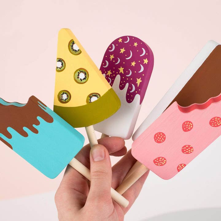 Firebird - Wholesale Wood Toy - Kids - Wooden Ice Lollys10