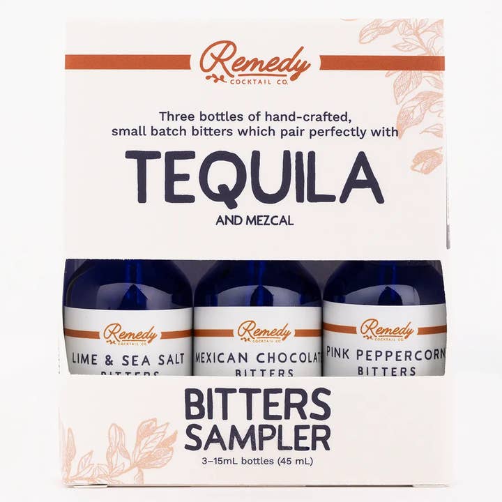 Tequila Sampler Box for wholesale by Remedy Cocktail Company