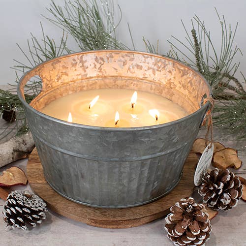 Milkhouse Candle Company - Wholesale Jar/Filled Candle - 9lb Monster Candle: Farmhouse Christmas