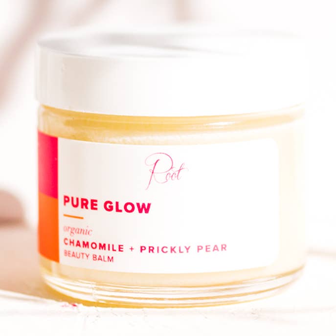 Pure Glow Chamomile + Prickly Pear Organic Beauty Balm for wholesale by Root