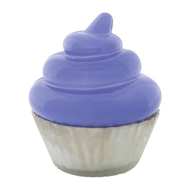 Angle - Wholesale Novelty Candle - Blue Cupcake Candle0